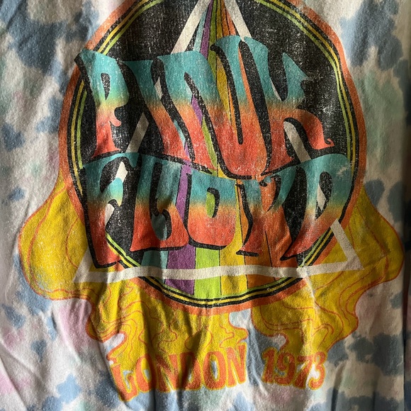 Pink Floyd Tie-Dye T-Shirt - Picture 2 of 3